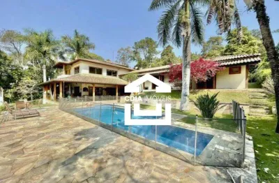 Casa com 4 dormitórios à venda, 540 m² por r$ 2.700.000,00 - granja viana - fazendinha - carapicuíba/sp