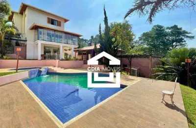 Casa com 3 dormitórios à venda, 357 m² por r$ 2.200.000,00 - granja viana – chácara das paineiras - carapicuíba/sp