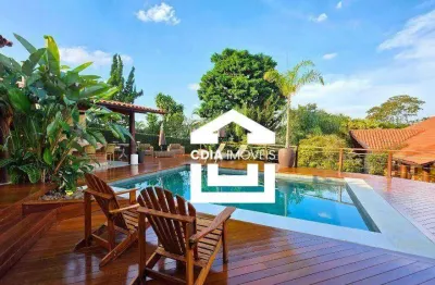 Casa com 4 dormitórios à venda, 500 m² por r$ 3.100.000,00 - granja viana - granja ii - cotia/sp