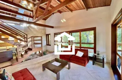 Casa com 5 dormitórios à venda, 446 m² por r$ 1.900.000,00 - granja viana - fazendinha - carapicuíba/sp
