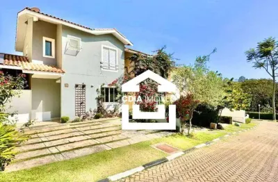 Casa com 2 dormitórios à venda, 127 m² por r$ 609.000 - granja viana - paisagem renoir - cotia/sp