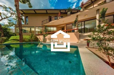 Casa com 4 dormitórios à venda, 630 m² por r$ 6.500.000 - granja viana - palos verdes - cotia/sp