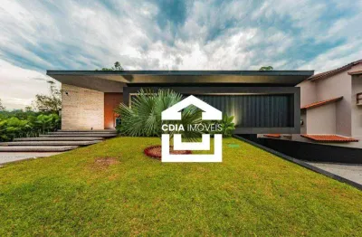 Casa com 4 dormitórios à venda, 550 m² por r$ 6.200.000 - granja viana - parque das artes - embu das artes/sp