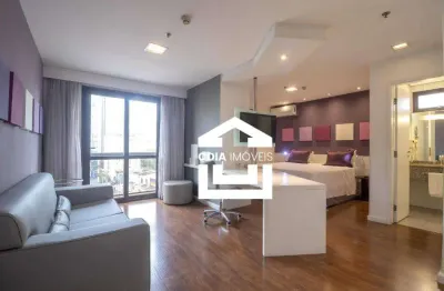 Flat com 1 dormitório à venda, 34 m² por r$ 800.000,00 - vila mariana - são paulo/sp