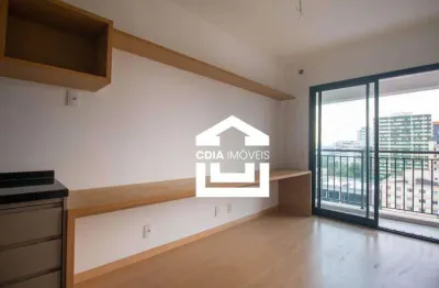 Apartamento com 1 dormitório à venda, 35 m² - alto da boa vista - são paulo/sp