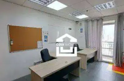 Conjunto comercial para venda com 1 sala, 1 banheiro e 1 vaga de garagem, localizado em pinheiros.