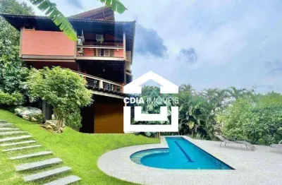Casa com 3 dormitórios à venda, 282 m² por r$ 2.250.000 - granja viana - recanto inpla - carapicuíba/sp