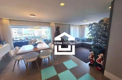 Apartamento com 4 dormitórios à venda, 165 m² - brooklin - são paulo/sp