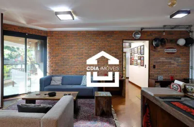Apartamento com 3 dormitórios à venda, 140 m² - brooklin - são paulo/sp