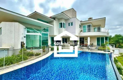 Casa com 4 dormitórios à venda, 1430 m² por r$ 12.800.000,00 - residencial zero - santana de parnaíba/sp