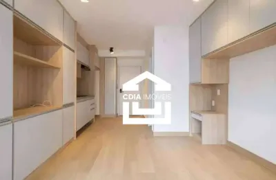 Apartamento com 1 dormitório à venda, 35 m² - brooklin - são paulo/sp