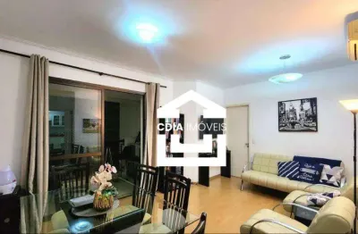 Apartamento com 3 dormitórios à venda, 95 m² - moema - são paulo/sp