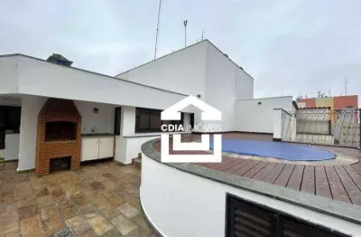 Cobertura com 3 dormitórios à venda, 187 m² por r$ 3.180.000,00 - moema índios - são paulo/sp