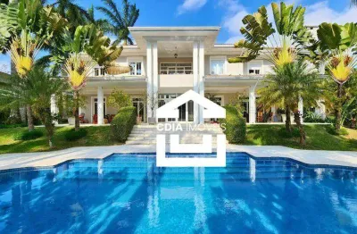 Casa com 5 dormitórios à venda, 1000 m² por r$ 18.000.000,00 - granja viana - haras guancan - cotia/sp
