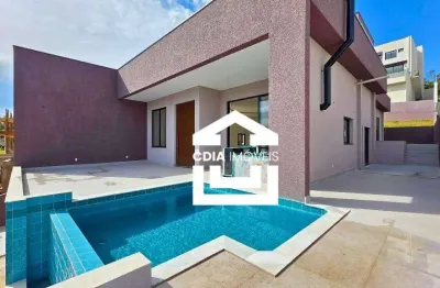Casa com 3 dormitórios à venda, 420 m² por r$ 4.000.000,00 - granja viana - reserva santa maria - jandira/sp