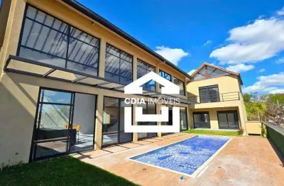 Casa com 4 dormitórios à venda, 420 m² por r$ 3.200.000,00 - granja viana - são paulo ii - cotia/sp