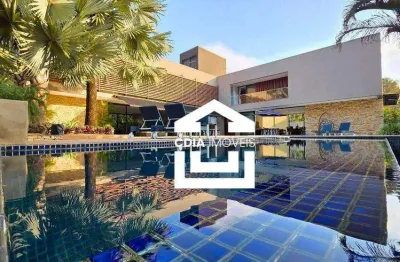 Casa com 4 dormitórios à venda, 835 m² por r$ 12.500.000,00 - granja viana - haras guancan - cotia/sp