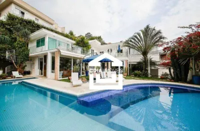 Casa com 4 dormitórios à venda, 585 m² por r$ 6.500.000,00 - granja viana - são paulo ii - cotia/sp