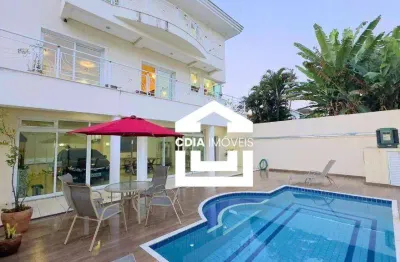 Casa com 4 dormitórios à venda, 520 m² por r$ 3.400.000,00 - granja viana - são paulo ii - cotia/sp