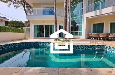 Casa com 4 dormitórios, 500 m² - venda por r$ 4.200.000,00 ou aluguel por r$ 17.669,34/mês - granja viana - são paulo ii - cotia/sp