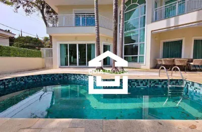 Casa com 4 dormitórios, 500 m² - venda por r$ 4.200.000,00 ou aluguel por r$ 17.669,34/mês - granja viana - são paulo ii - cotia/sp