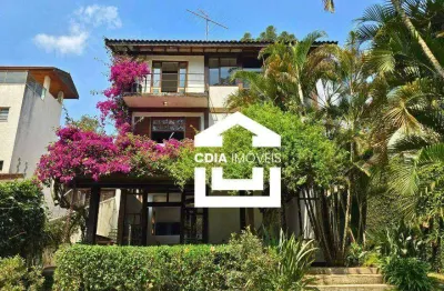 Casa com 3 dormitórios à venda, 400 m² por r$ 2.300.000,00 - granja viana - palos verdes - cotia/sp