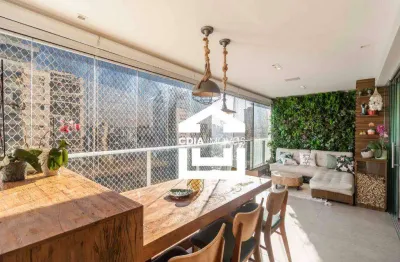 Apartamento com 3 dormitórios à venda, 134 m² - brooklin - são paulo/sp