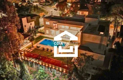 Casa com 4 dormitórios à venda, 720 m² por r$ 10.900.000,00 - granja viana - são paulo ii - cotia/sp