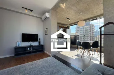 Apartamento com 1 dormitório à venda, 46 m² por r$ 1.400.000,00 - jardim américa - são paulo/sp