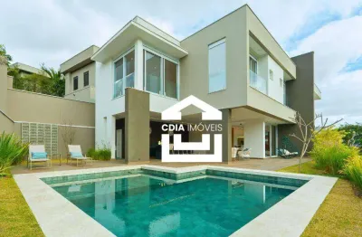 Casa com 4 dormitórios à venda, 625 m² por r$ 11.000.000,00 - tamboré 10 - santana de parnaíba/sp