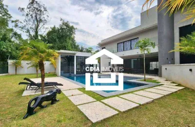 Casa com 4 dormitórios para alugar, 700 m² por r$ 46.195,00/mês - granja viana - são paulo ii - cotia/sp