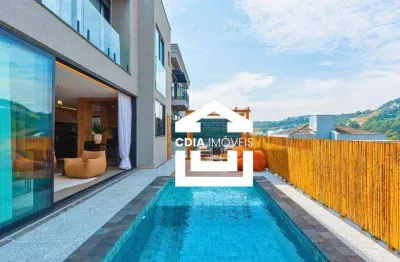 Casa com 4 dormitórios à venda, 388 m² por r$ 6.900.000,00 - tamboré 11 - santana de parnaíba/sp