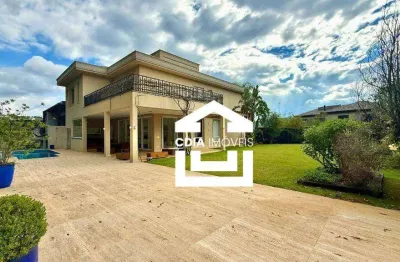 Casa com 4 dormitórios à venda, 479 m² por r$ 7.800.000,00 - itahyê - santana de parnaíba/sp