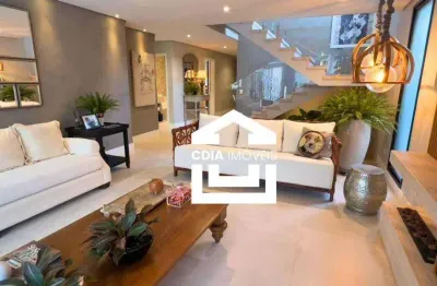 Casa com 5 dormitórios à venda, 300 m² por r$ 3.900.000,00 - alphaville 04 - santana de parnaíba/sp