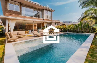 Casa com 4 dormitórios à venda, 501 m² por r$ 12.000.000,00 - tamboré 11 - santana de parnaíba/sp