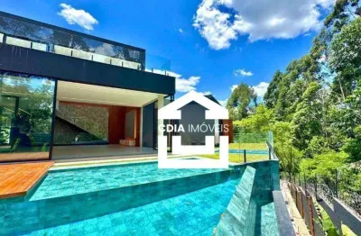 Casa com 5 dormitórios à venda, 790 m² por r$ 16.900.000,00 - tamboré 11 - santana de parnaíba/sp