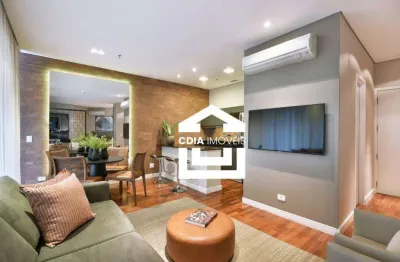 Apartamento com 1 dormitório, 65 m² - venda por r$ 2.150.000,00 ou aluguel por r$ 15.200,00/mês - itaim - são paulo/sp