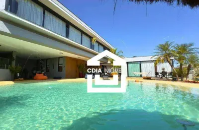 Casa com 4 dormitórios à venda, 519 m² por r$ 11.900.000,00 - itahyê - santana de parnaíba/sp