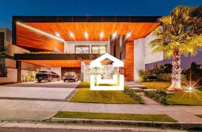 Casa com 4 dormitórios à venda, 600 m² por r$ 8.500.000 - condomínio reserva marajoara - jundiaí/sp