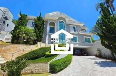 Casa com 4 dormitórios à venda, 603 m² por r$ 7.500.000 - são paulo ii - cotia/sp