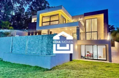 Casa com 4 dormitórios à venda, 495 m² por r$ 5.490.000,00 - granja viana ii gleba 4 e 5 - cotia/sp