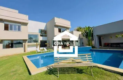 Casa com 5 dormitórios, 664 m² - venda por r$ 6.800.000 ou aluguel por r$ 25.000/mês - granja viana ii gleba 4 e 5 - cotia/sp