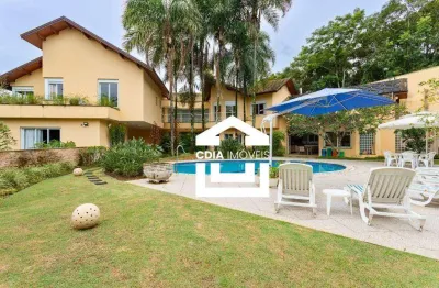 Casa com 5 dormitórios para alugar, 825 m² por r$ 20.575/mês - granja viana ii gleba 4 e 5 - cotia/sp