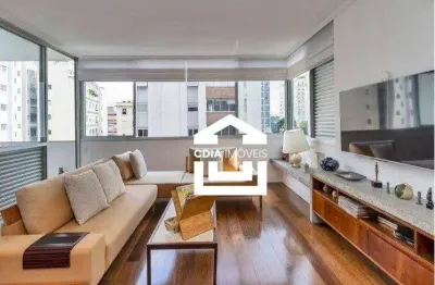 Apartamento com 3 dormitórios à venda, 270 m² por r$ 4.800.000,00 - higienópolis - são paulo/sp