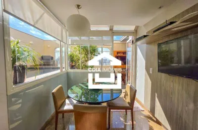 Cobertura com 4 dormitórios à venda, 386 m² por r$ 8.000.000,00 - campo belo - são paulo/sp