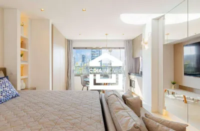 Apartamento com 1 dormitório à venda, 29 m² - itaim - são paulo/sp