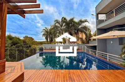 Casa com 4 dormitórios à venda, 740 m² por r$ 4.200.000,00 - granja viana ii gleba 4 e 5 - cotia/sp