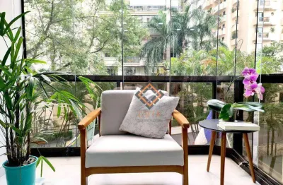 Flat com 2 dormitórios à venda, 61 m² por r$ 1.480.000,00 - jardim américa - são paulo/sp