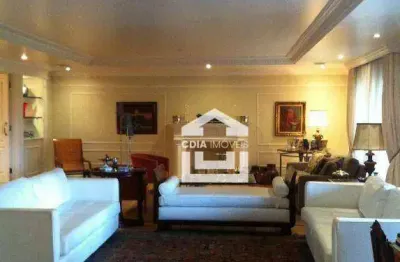 Apartamento com 4 dormitórios à venda, 480 m² por r$ 2.900.000,00 - real parque - são paulo/sp