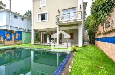 Sobrado com 4 dormitórios à venda, 492 m² por r$ 3.990.000,00 - alto de pinheiros - são paulo/sp